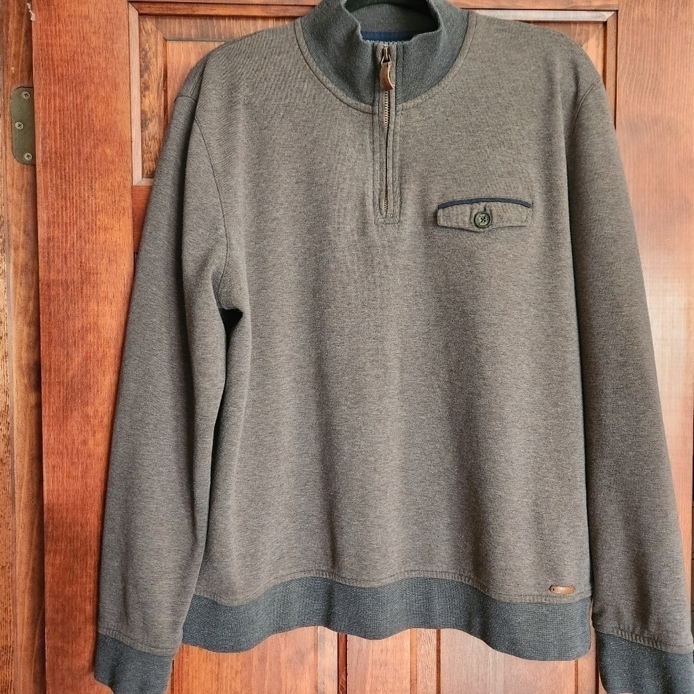 Ted Baker London - "Newbevy" Quarter Zip - Navy - Size 6 - Picture 3 of 9